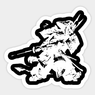 Ghost of Tsushima, Samurai (White) Sticker
